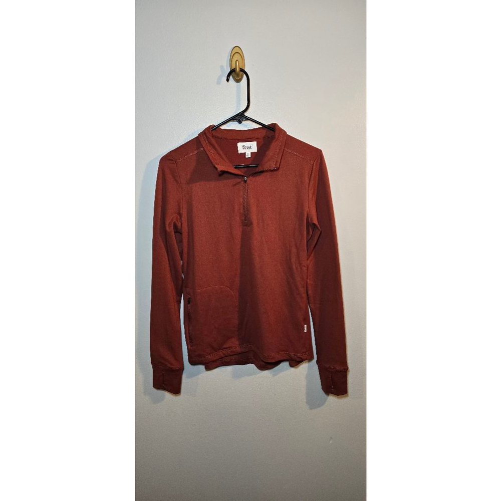 Women's Feat Pullover Top Brown Size S